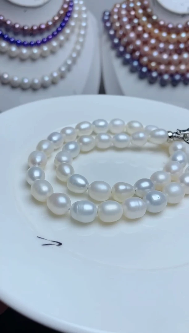 淡水珍珠未镶嵌颈饰0154
