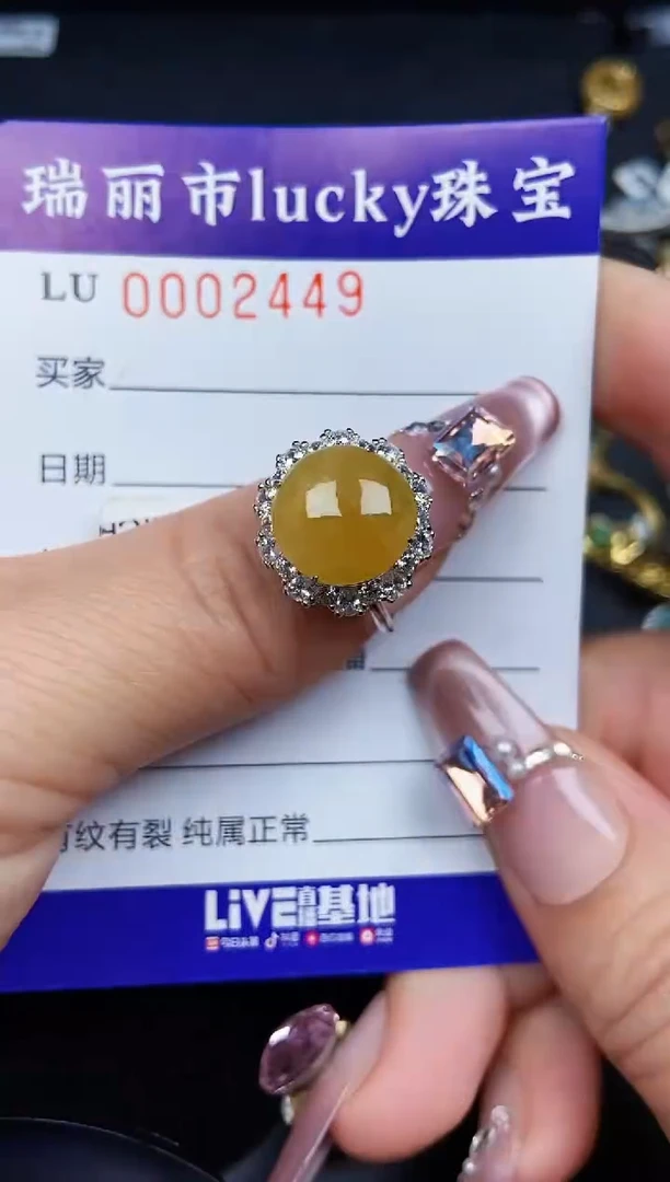 翡翠银S925镶嵌颈饰2449