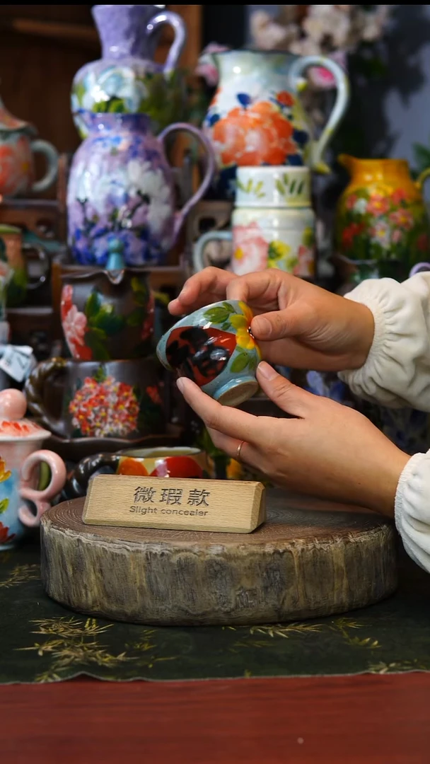 陶瓷3景德镇手工手绘釉下彩