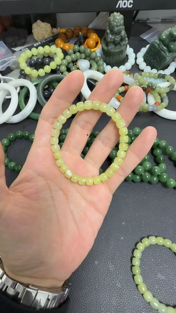 未镶嵌手串和田玉02