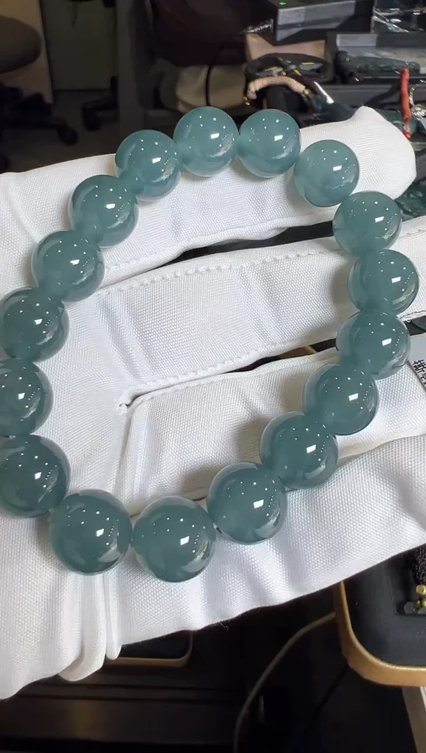 未镶嵌手链翡翠手串