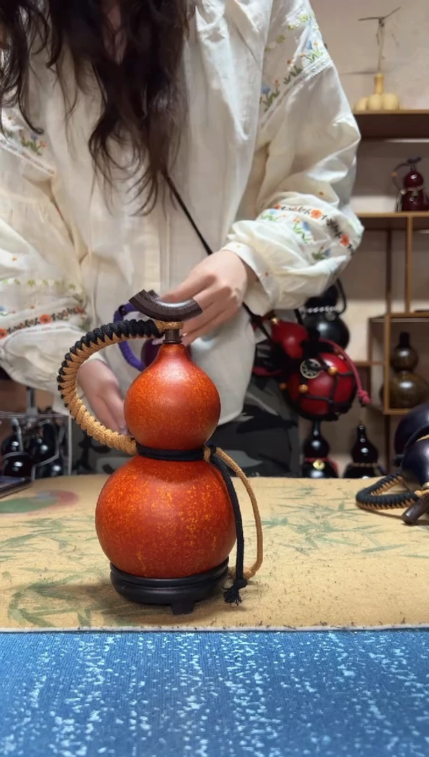 016--大漆酒葫芦--350ml左右