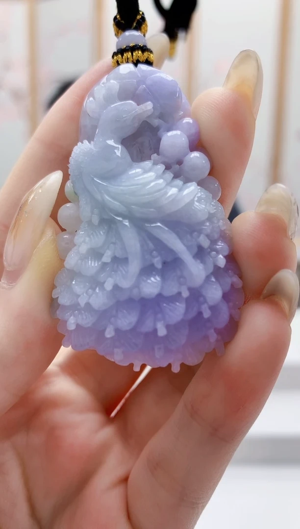 未镶嵌定制翡翠5060jw-毛货挂件19