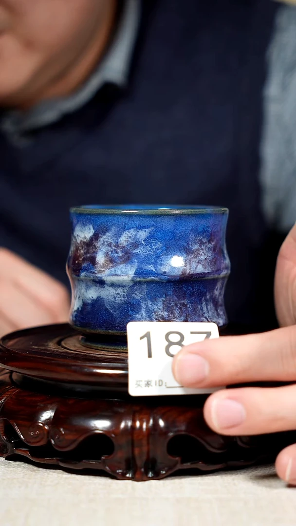 杯子陶钧瓷茶器摆件