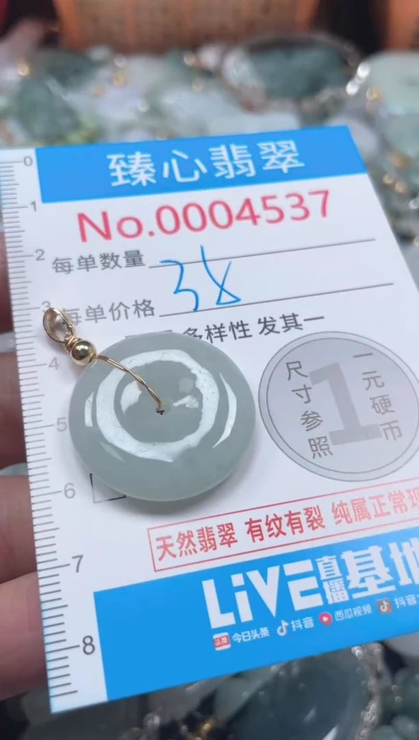 颈饰未镶嵌翡翠4537