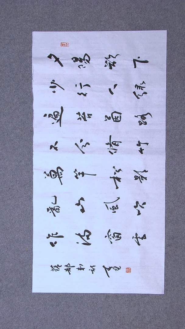 书法郭春恩宁夏100*50尺寸