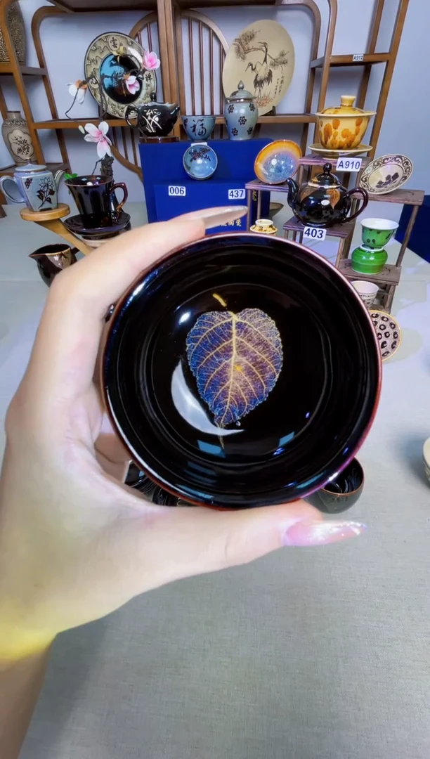 【桑叶普洱杯】非遗大师手工高温瓷特价款