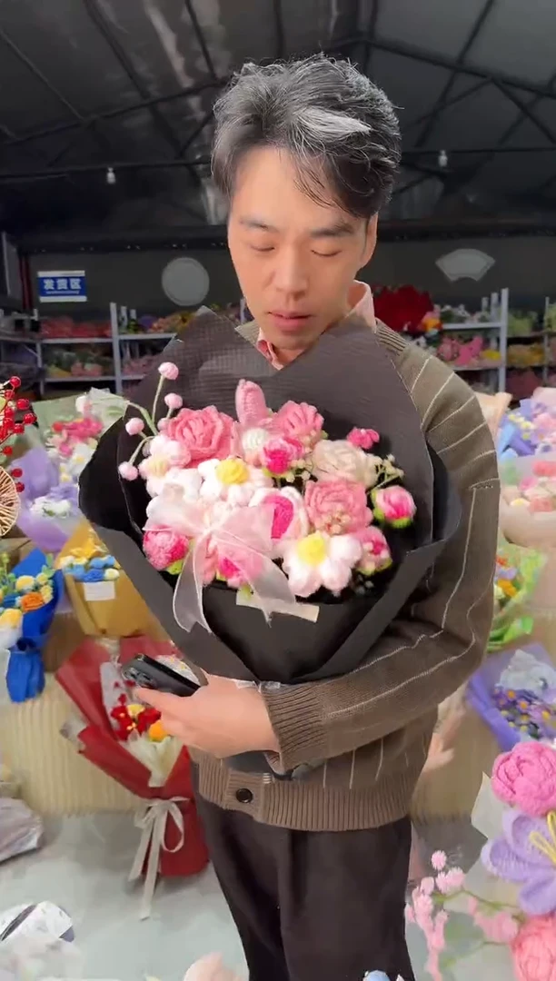 非遗手工花束，孤品清仓！！