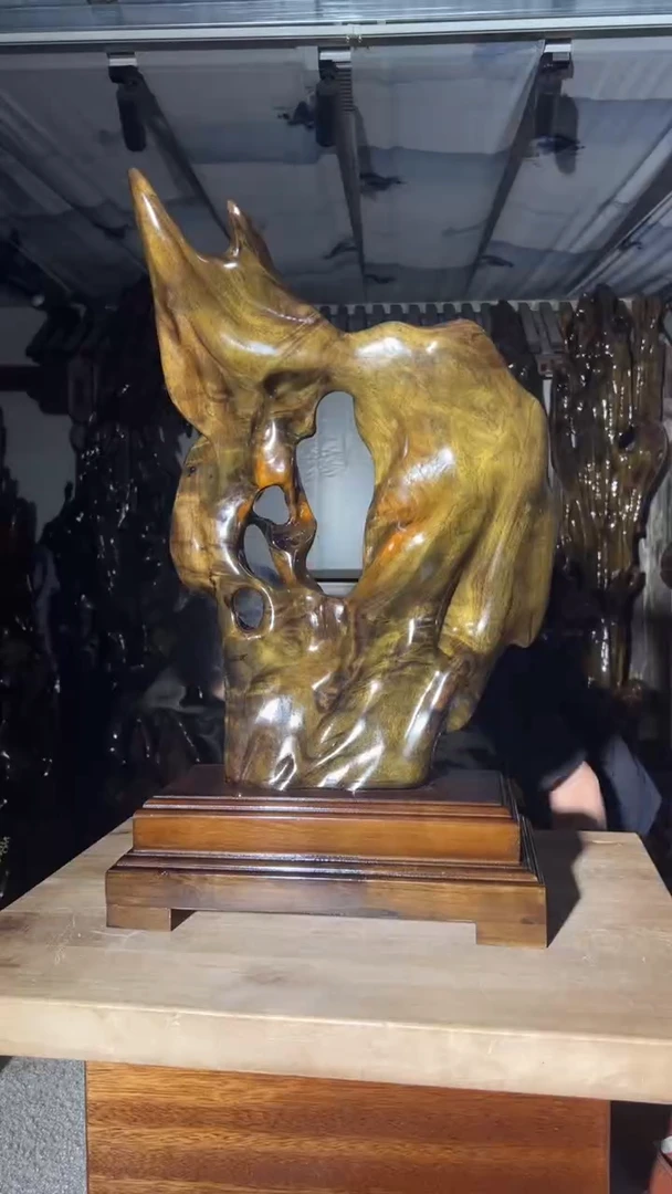 金丝楠金丝楠小叶桢楠摆件65-37-20