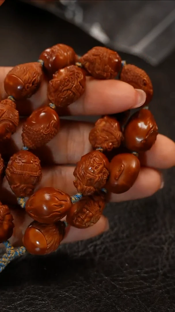 橄榄核手串/手链九林精品核雕