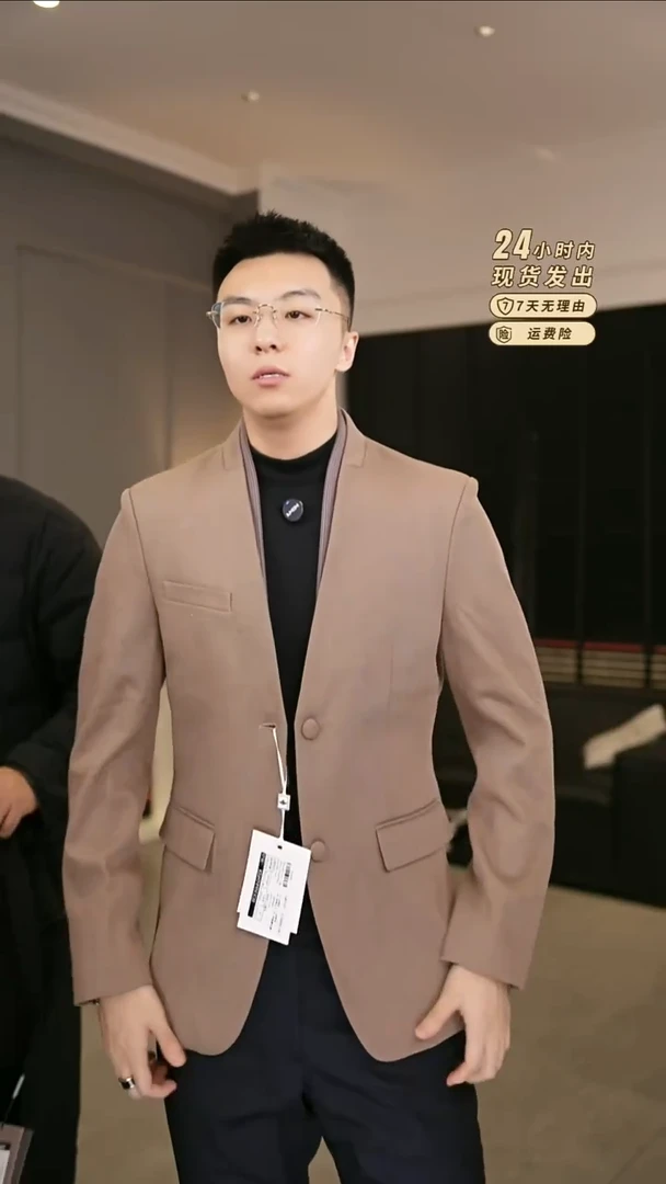 35967   48尺码   130-140斤 无领西服