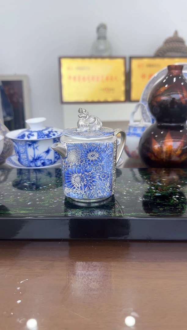 何赋森甄选——向阳花四方壶
