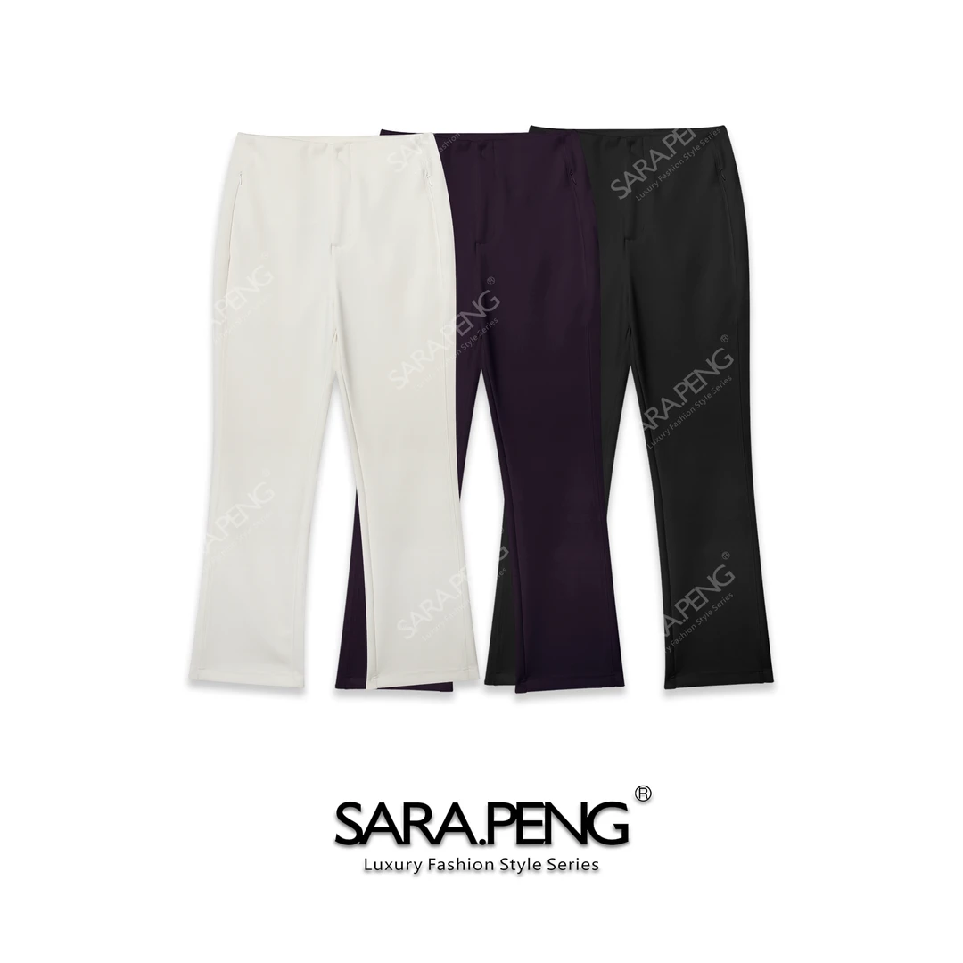 S.P新款神裤｜早秋时尚收腰线提臀显腿长微喇百搭九分裤｜5D168102