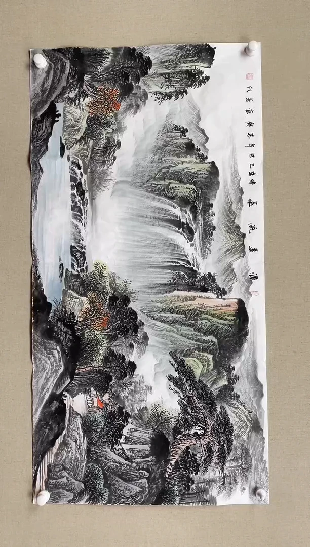 国画138*68 杨志龙杨志龙杨志龙杨志龙杨志龙