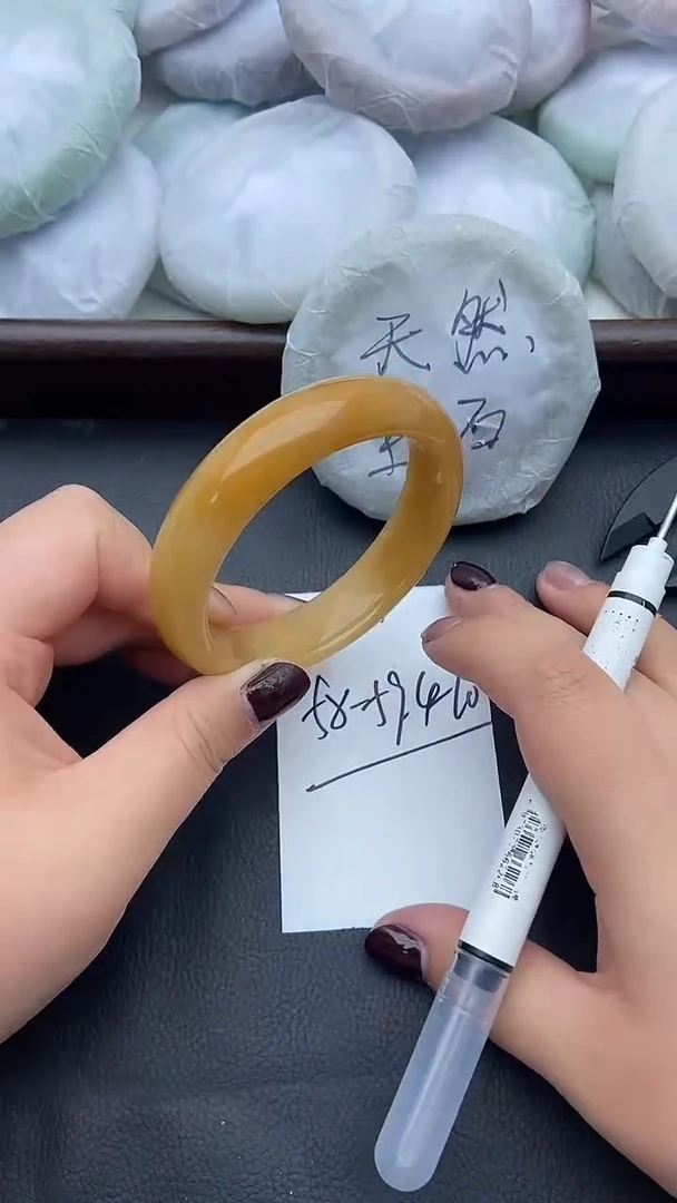 未镶嵌手镯石英质玉6+58/59