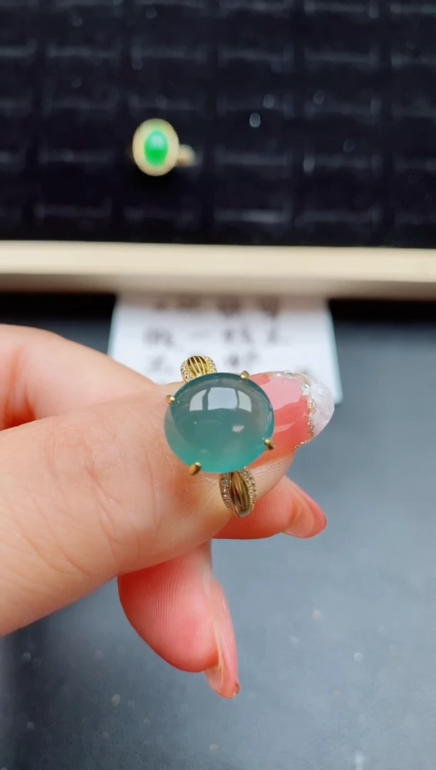 【闪购商品】翡翠戒指银S925镶嵌11111111111