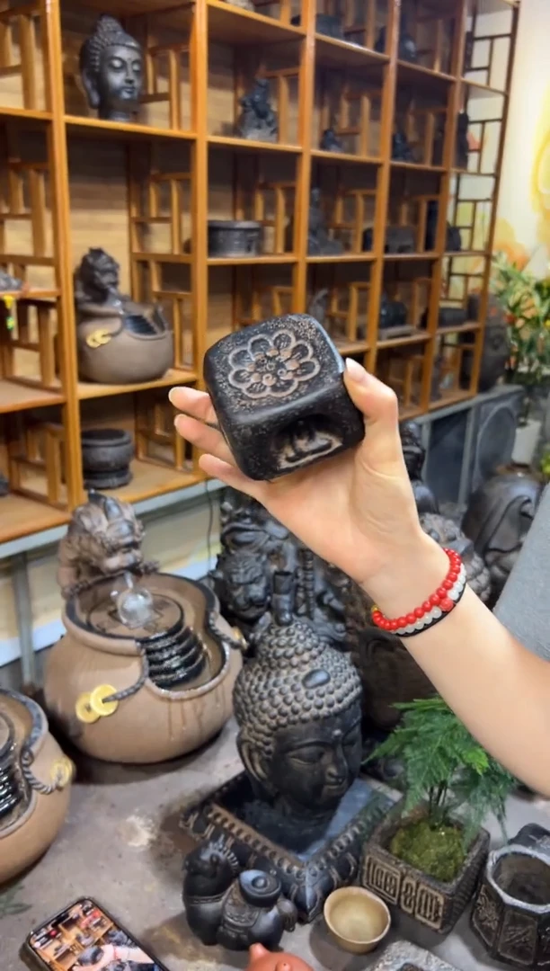 陶土【火山泥】四面佛香插