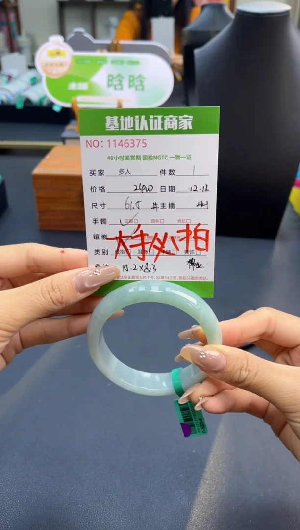 未镶嵌手镯翡翠多人