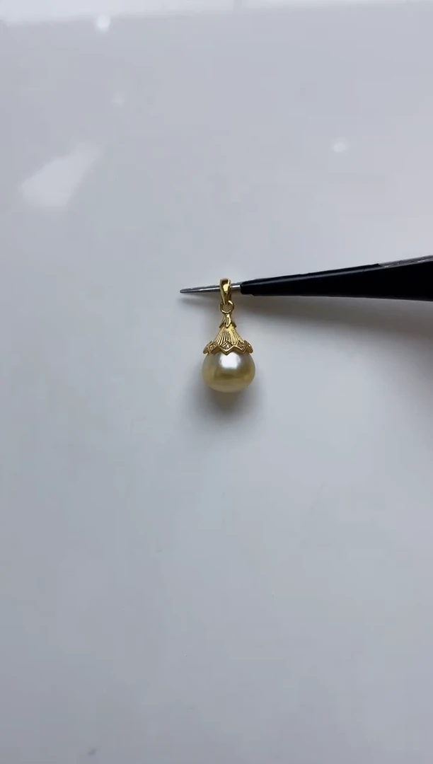 银S925镶嵌颈饰海水珍珠