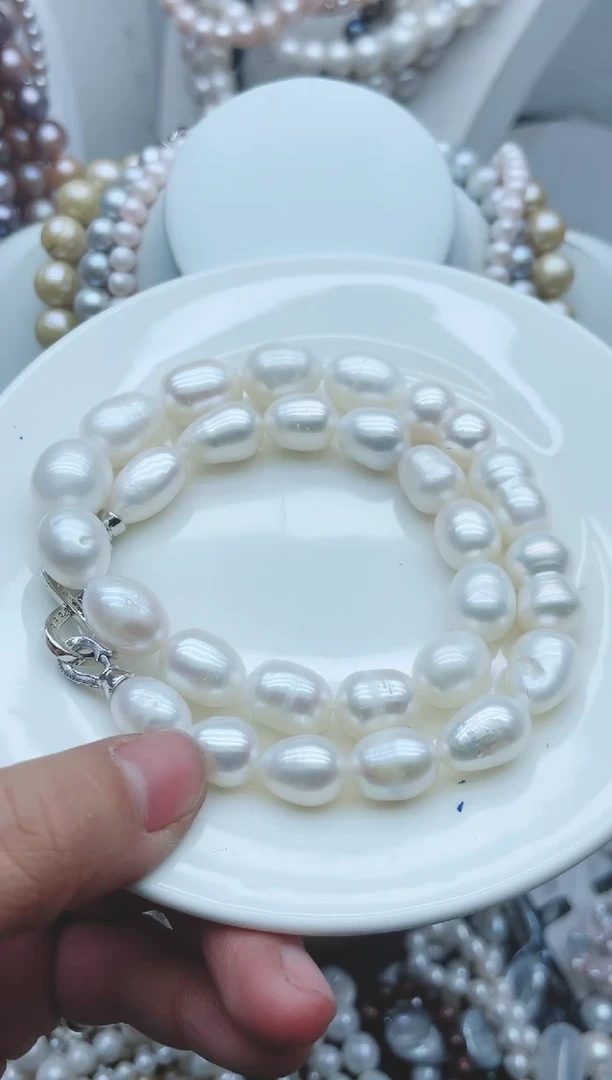 【闪购商品】淡水珍珠颈饰银S925镶嵌1