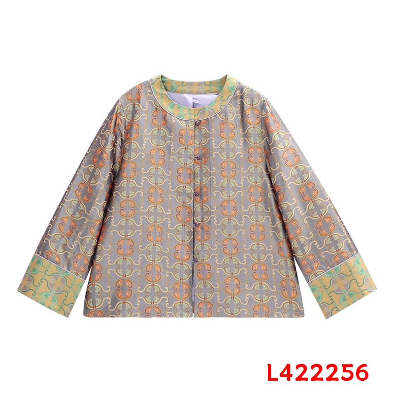 【岚岚专属】化茧成蝶蜀锦外套 422256