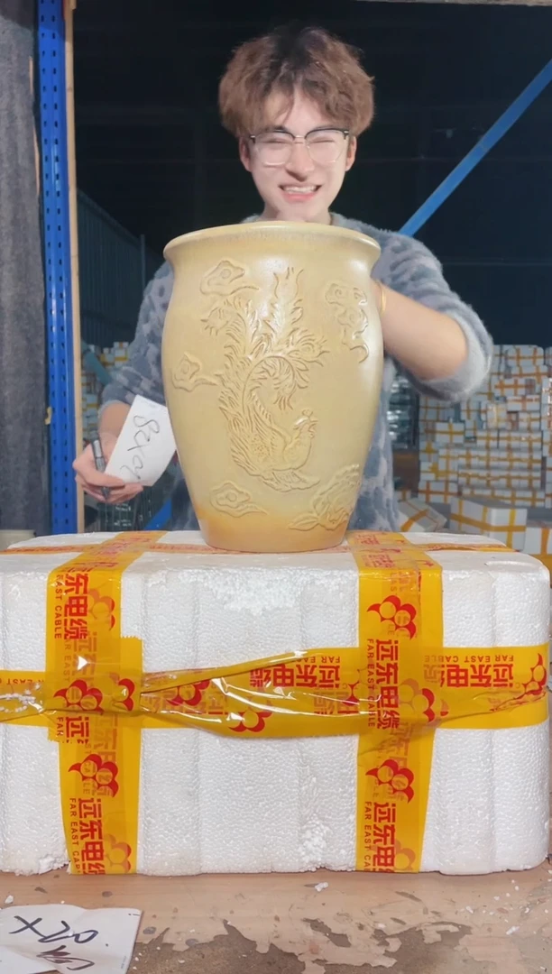 紫砂花盆宜兴紫砂粗陶花盆20-28