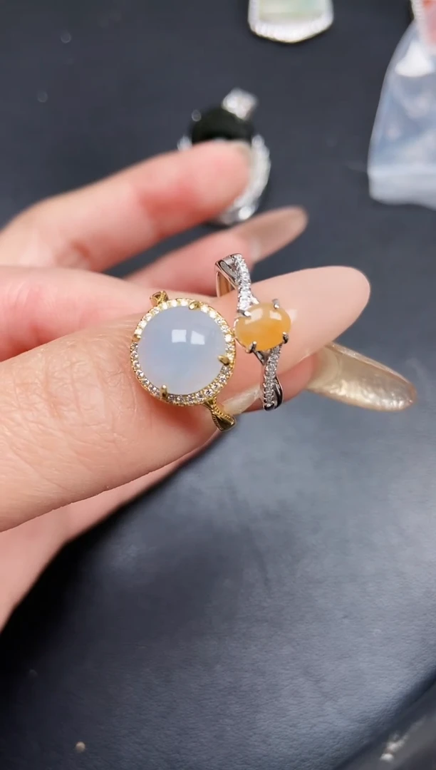 【闪购商品】翡翠颈饰银S925镶嵌3493