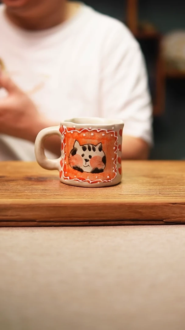 @@陶园瓷舍@@纯手工手绘@高温釉下彩