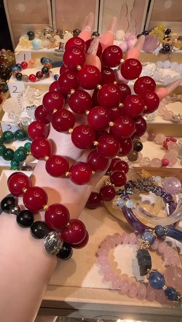 未镶嵌手串玛瑙/玉髓多样性发一