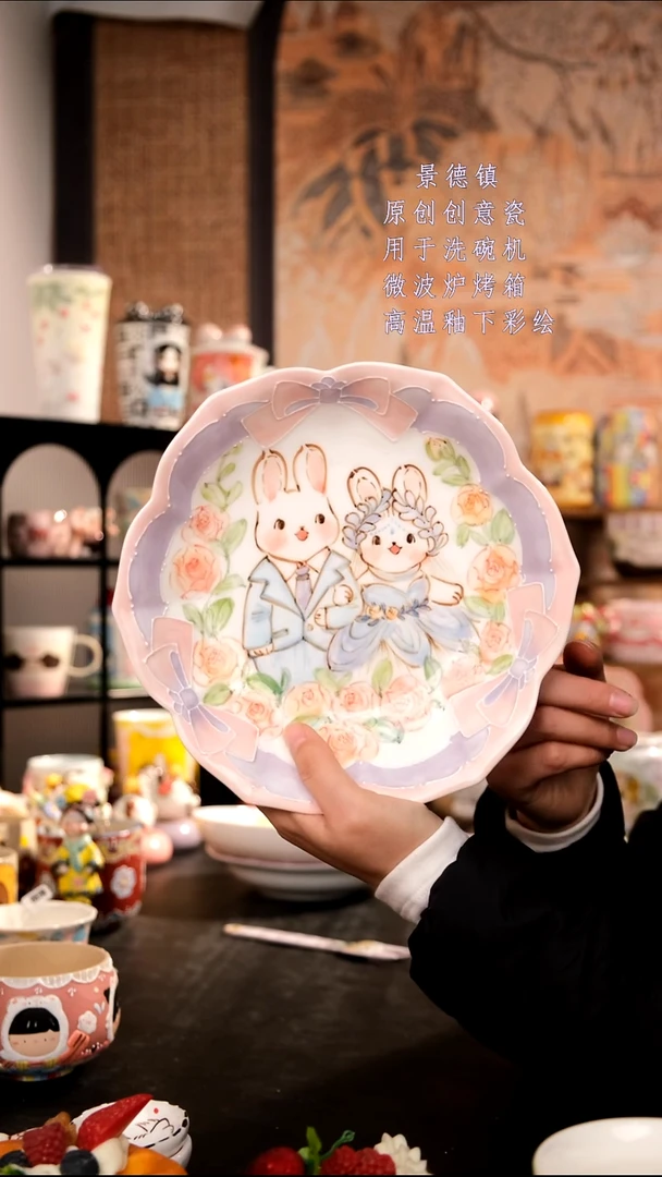 摆件陶旺的可以陶瓷设计师款