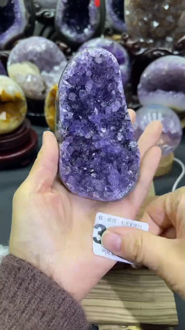 未镶嵌大型摆件（非配饰）紫晶335号摆件