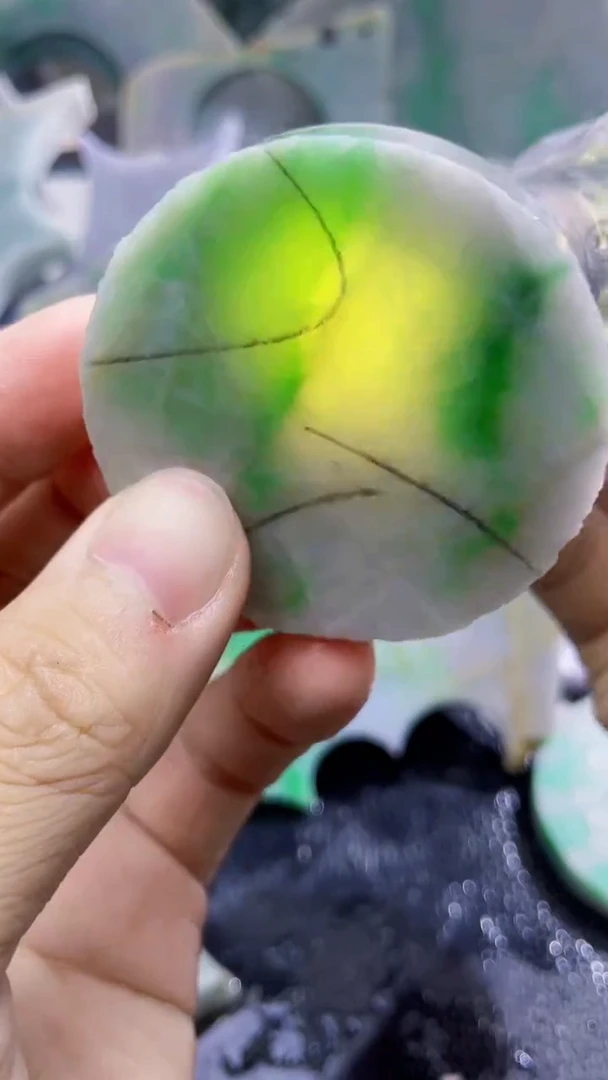 裸石翡翠天然A货翡翠板料