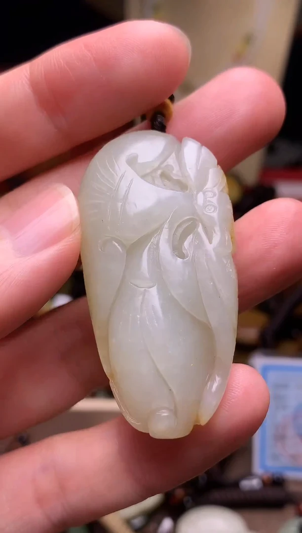 颈饰未镶嵌和田玉新疆料青海料清水和田玉吊坠