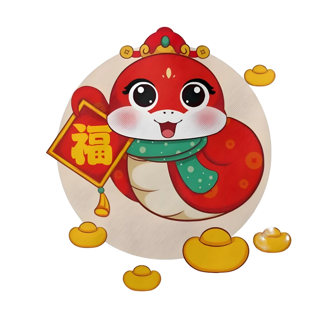 蛇年搞蛇麽 幸运秘宝 潮玩盲盒收藏卡牌（直播间代拆）