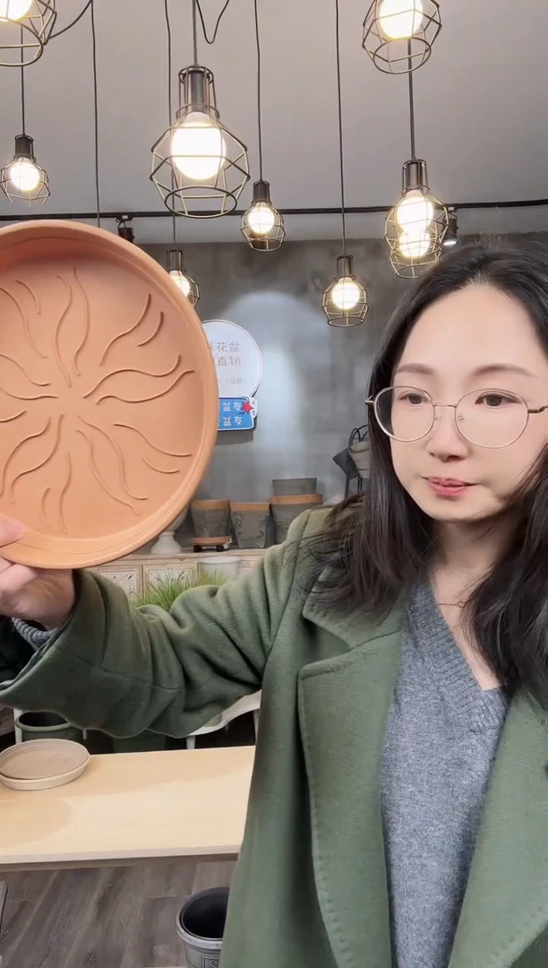 【闪购商品】塑料佛蒙特280托盘10只咖驼色