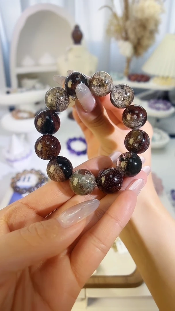 未镶嵌手串水晶四季幽灵多样性发其一