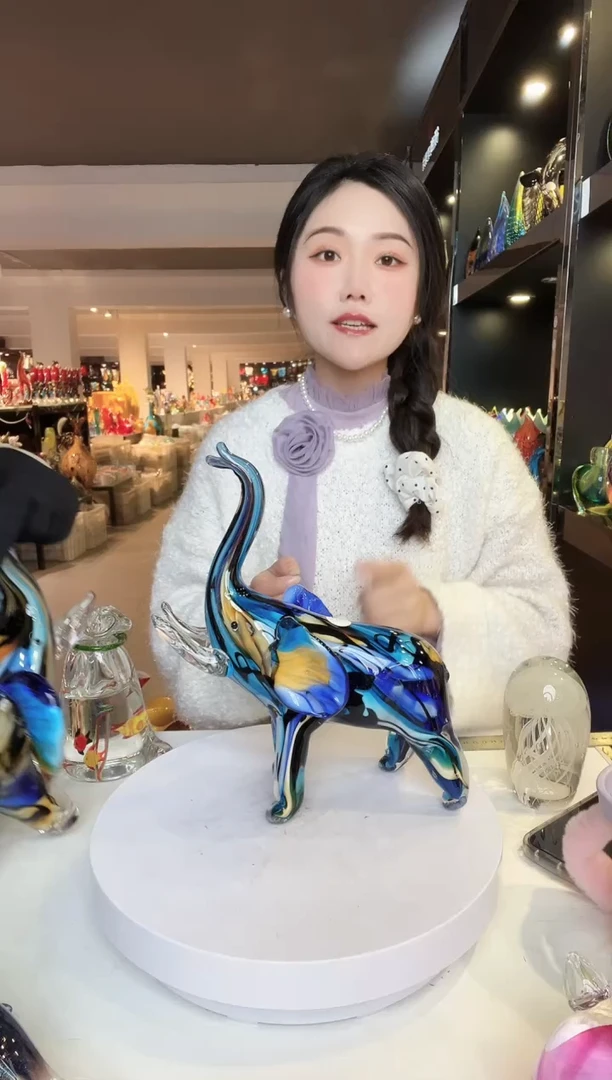 【闪购商品】茶盏琉璃摆件家居摆件