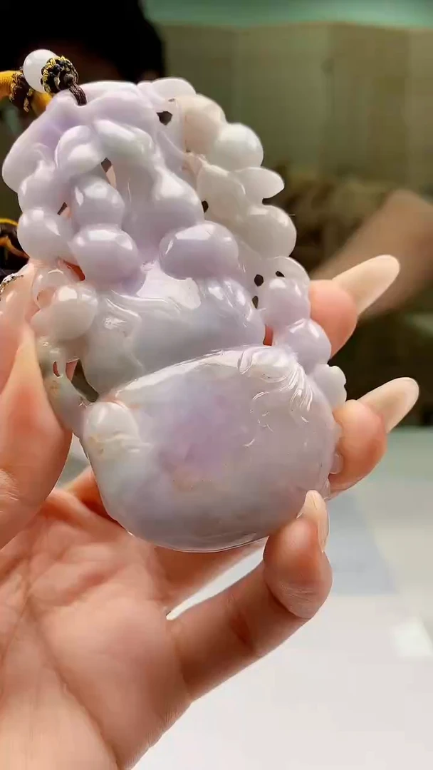 【闪购商品】定制翡翠未镶嵌4688ty-毛货挂件52