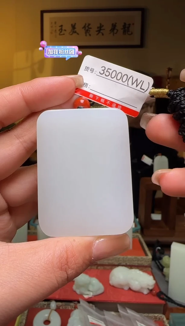 颈饰未镶嵌和田玉WL