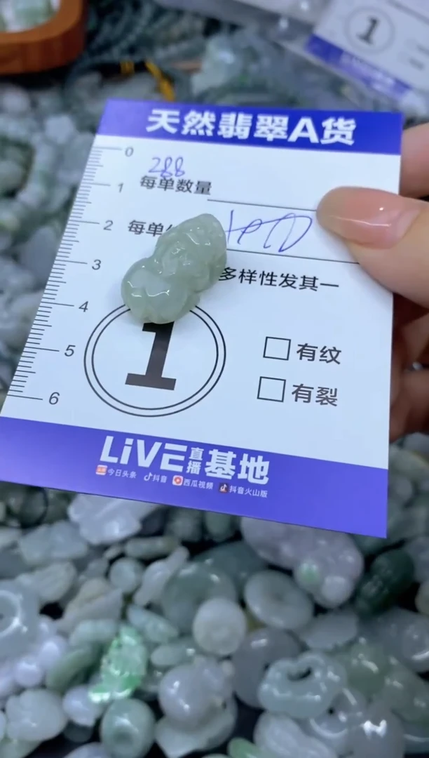 颈饰未镶嵌翡翠天然翡翠A货批量多样性发一件