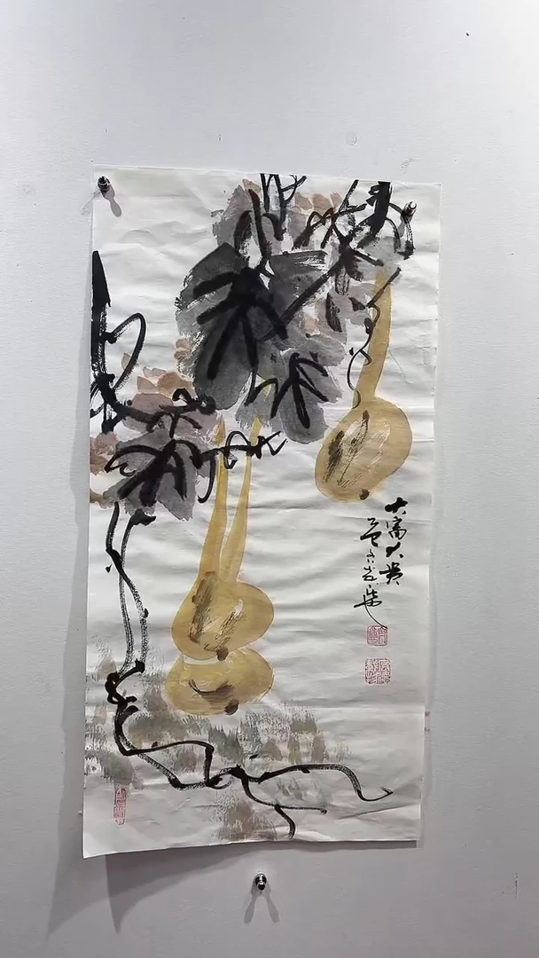 国画齐焱/国画/花鸟