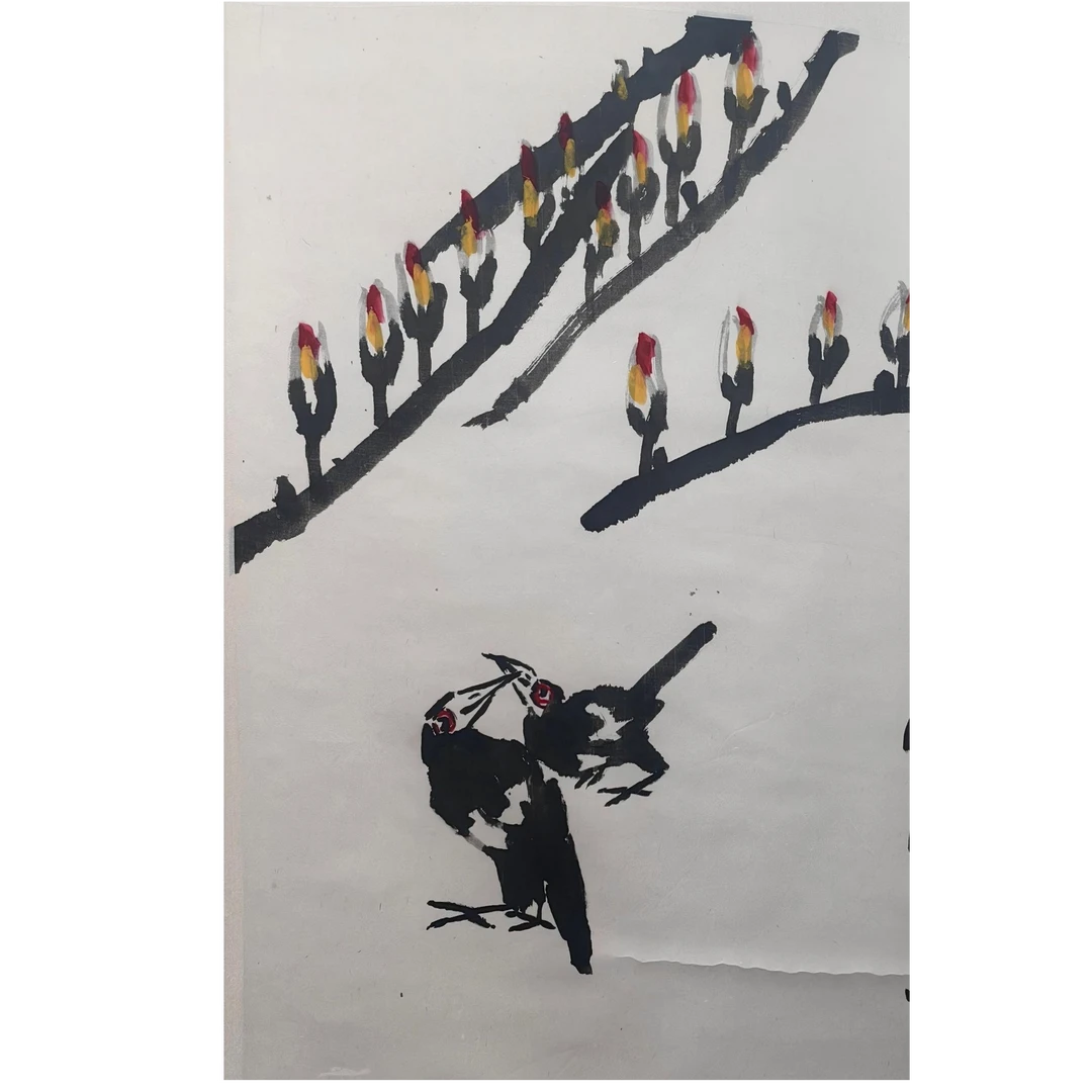 LOT.12 《玉堂春色》75*50cm 纸本设色立轴