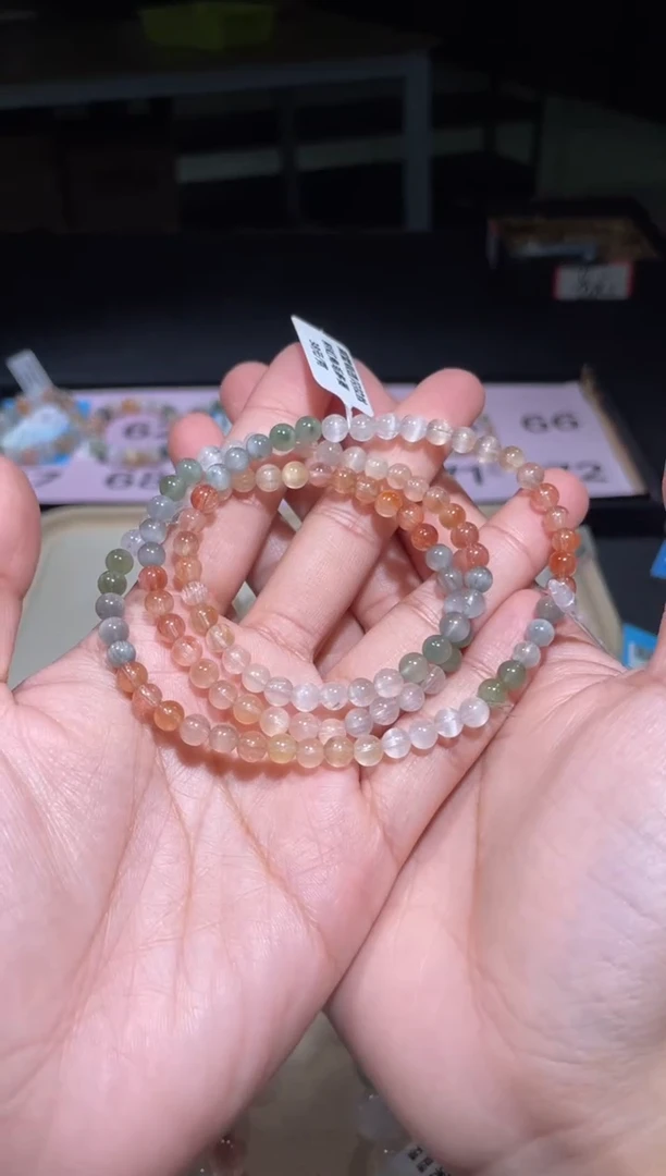 【闪购商品】水晶手链未镶嵌66号多样性发货一I 5+