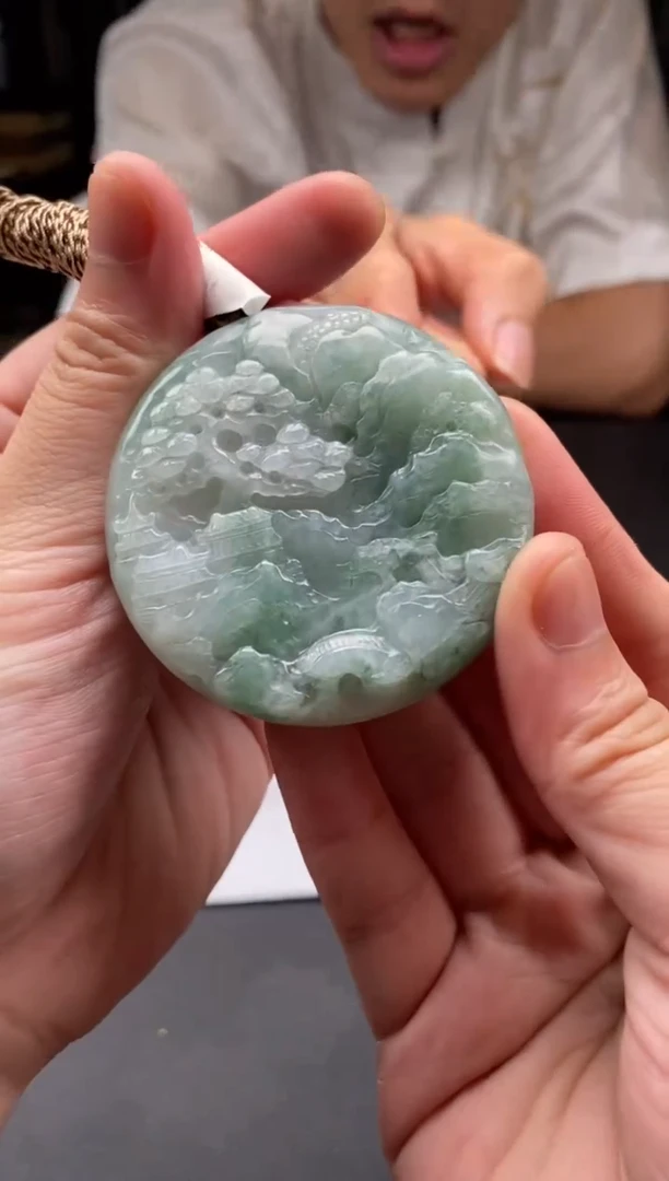 翡翠未镶嵌颈饰天然翡翠