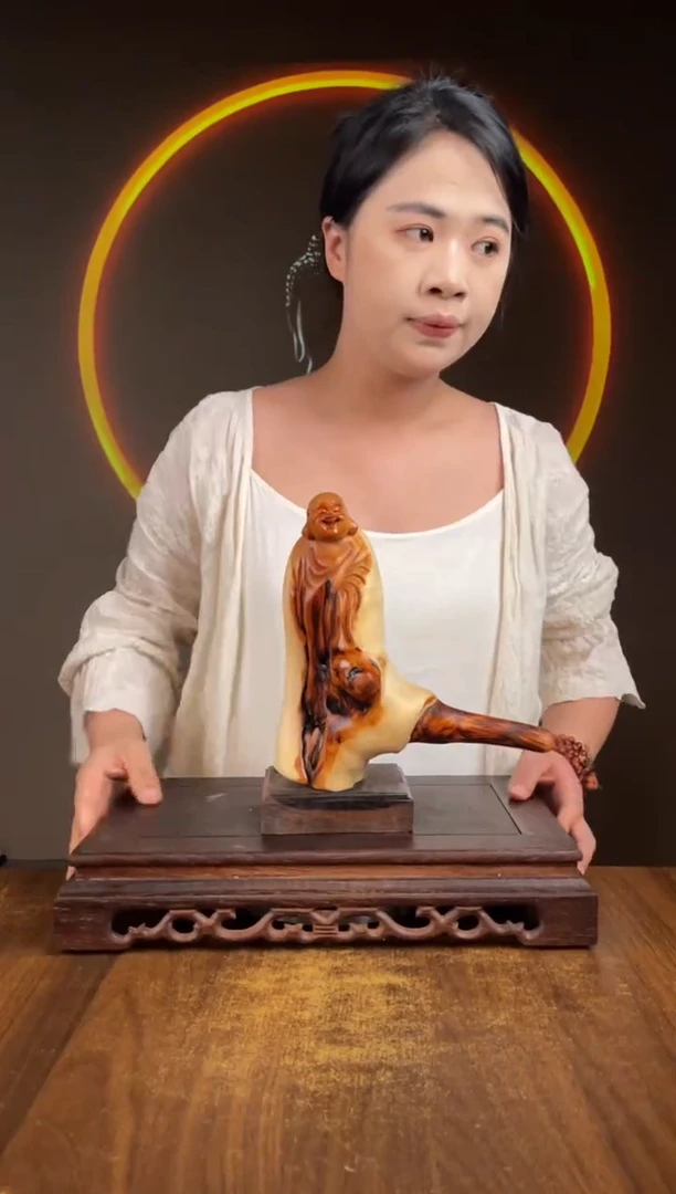 柏木（崖柏）手工摆件,先抢先得! 编号:296