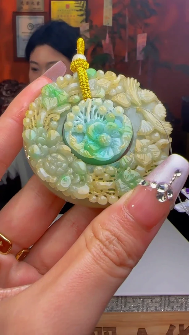 定制翡翠未镶嵌WB12347翡翠