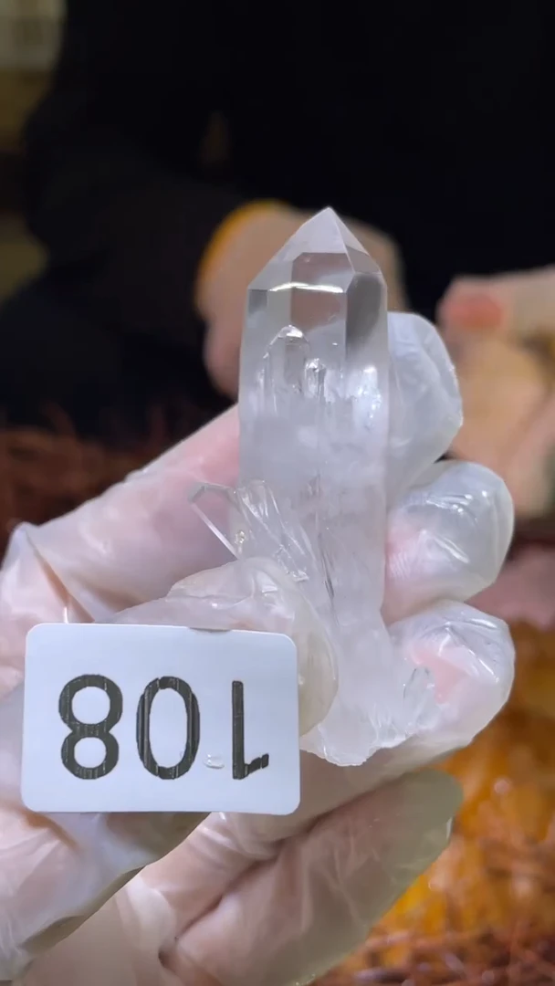 未镶嵌珠宝半成品水晶晶簇-108