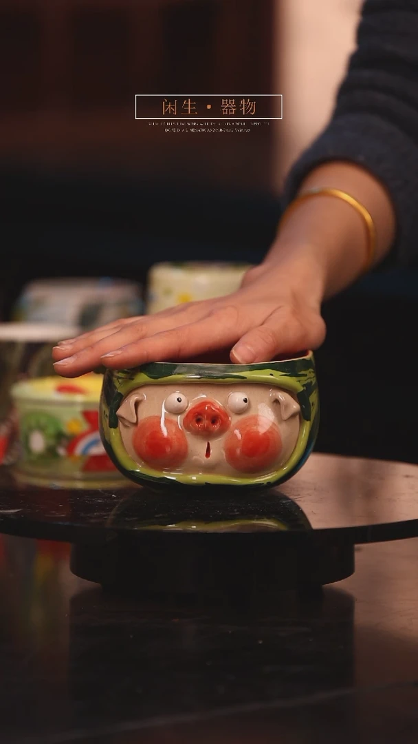 【闪购商品】6个 景德镇可爱设计师款陶瓷