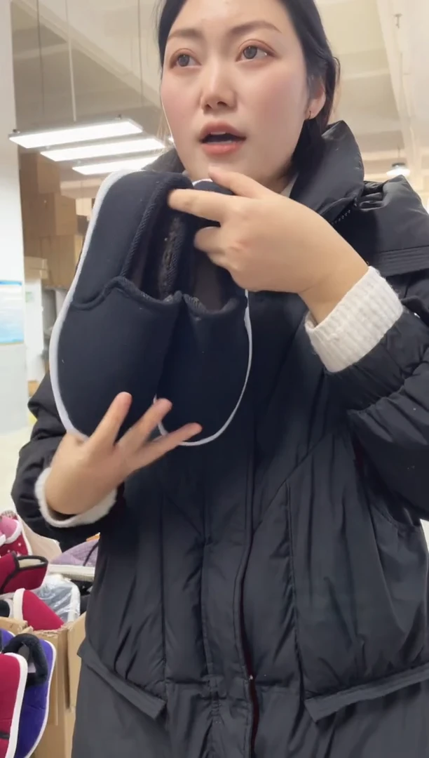 手工千层底黑色棉鞋41码56号