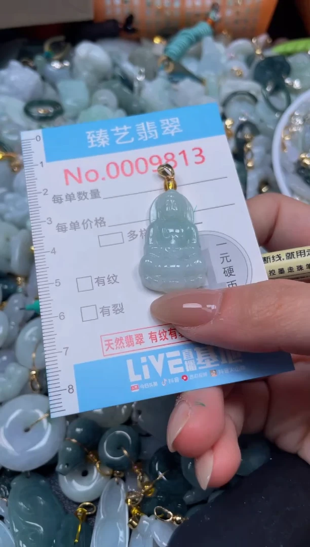 颈饰未镶嵌翡翠9813